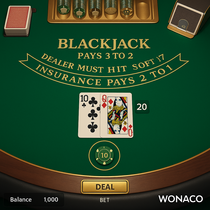 Wonaco - Blackjack Table Game - Online Casino